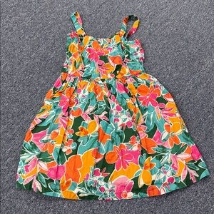 Carters Little Girls Floral Dress Size 7